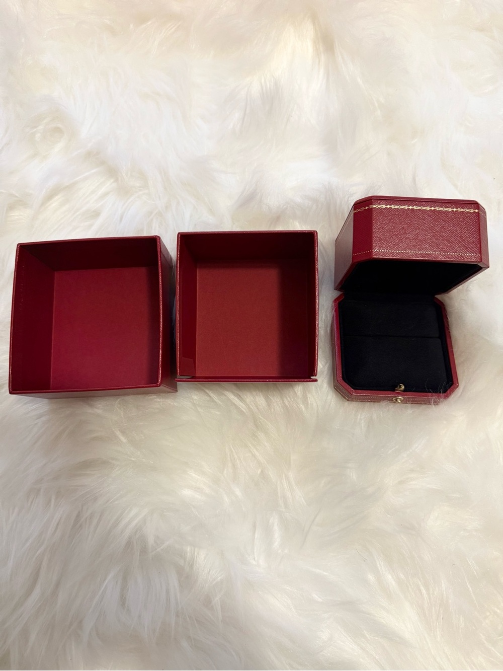 Signature Cartier jewelry box